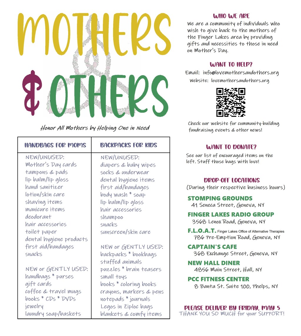 Mother’s Day Donation Drive